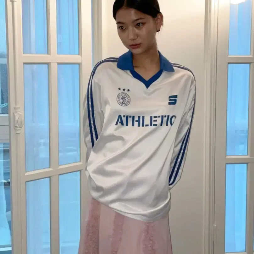 SINOON | 시눈 Sinoon Ribbon Puff Long Sleeve on Bunjang