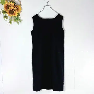 PASA DE COCO 블랙 슬리브리스 원피스 사이즈 36 일본제