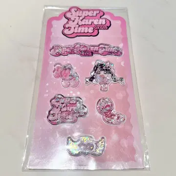 FRUITS ZIPPER 마츠모토 카렌 생일 기념 씰