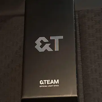 미개봉 새상품, 미개봉 &TEAM 공식 응원봉