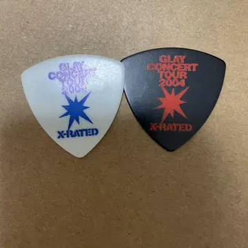 GLAY & GiGS 피크 2장 세트