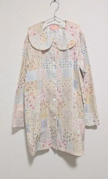 레어 꽃 만화 패턴 스텐카라 코트 코트 케이스케칸다