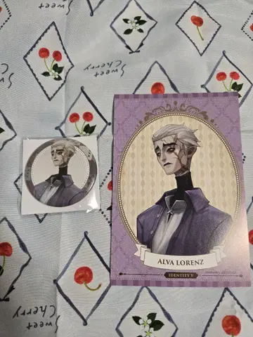 GIGO IdentityV 제 5의 인격 은둔자 캔뱃지 혜택 엽서