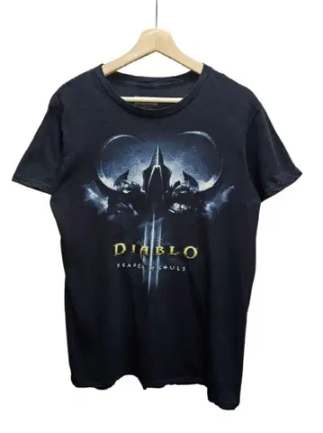 블리자드 공식 DIABLO III 프린트 티셔츠