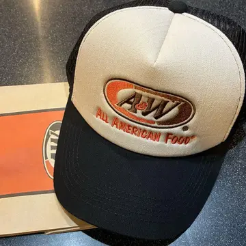 A&W 메쉬 로고 캡 블랙 [정품]