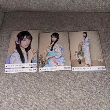 야다 모에카 브로마이드 4종 세트 유카타 요리 추 히키 전종