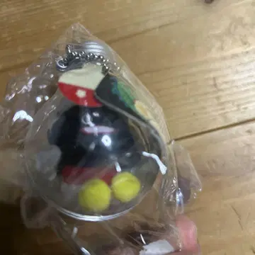 미개봉품 드래곤볼 Z 봉제 인형이 들어있는 캡슐 키링 미스터 포포
