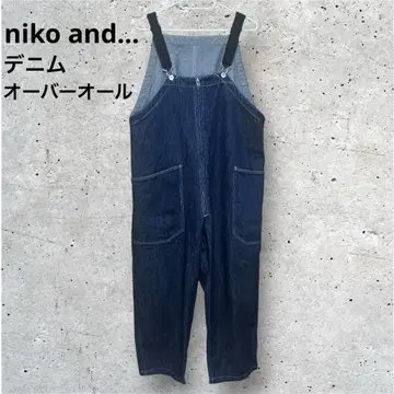 [niko and ...JEANS 2025SS] 데님 오버롤 L 사이즈