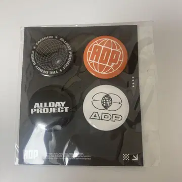 alldayproject ADP 캔 배지 핑 버튼 팝업 MD