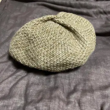 mature ha. 린넨 베레모 미사용 택 포함