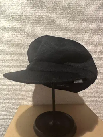 KIJIMA TAKAYUKI 블랙 워크 캡 사이즈 1
