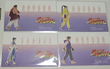 대 캡콤 전 엽서 스트리트 파이터 류 루크 제이미 춘리