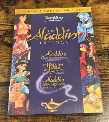 디즈니 알라딘 3부작 DVD 세트 The Aladdin Trilogy