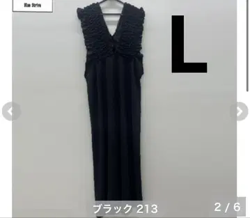 시마무라 셔링 원피스 L 블랙