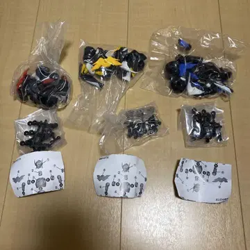 윙맨 1/12 가동 피규어 가챠 3종 풀세트