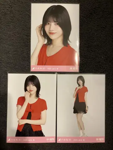 노기자카46 브로마이드 하야시 루나 프릴 미니 스커트 컴프