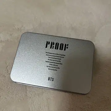 BTS PROOF 굿즈 캔 케이스 씰