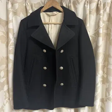 BEAUTY&YOUTH 블랙 피코트 S