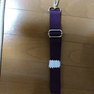 와인 레드 숄더 스트랩