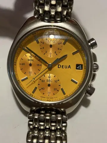세이코 ALBA DEUA 크로노그래프 남성용 손목시계