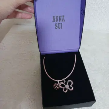 ANNA SUI 나비 모티브 목걸이
