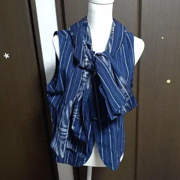 GlEMON 네이비 스트라이프 베스트