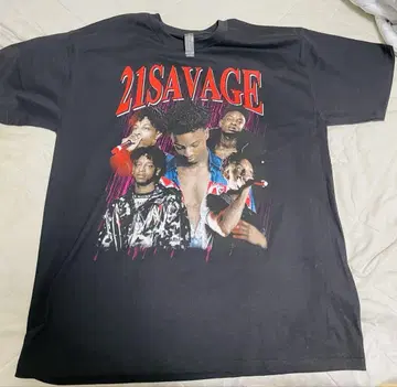 21 SAVAGE 티셔츠 XL 사이즈