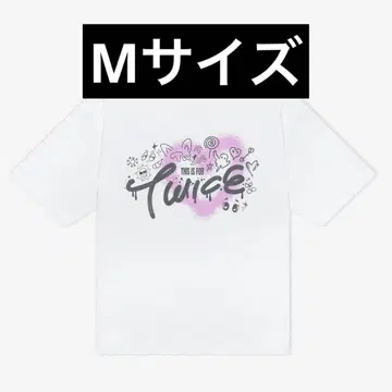 TWICE 라이브 티셔츠 팝업 구매 M 사이즈 미사용 새상품