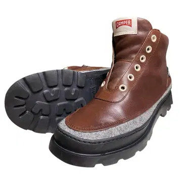 CAMPER 캠퍼 레이스업 부츠 가죽 부츠 BRW 38