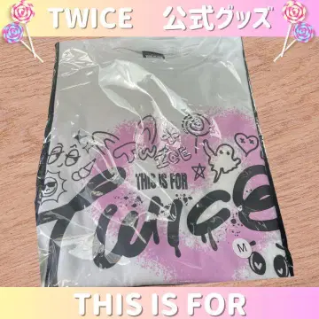 티셔츠 M TWICE THIS IS FOR 왈츠 굿즈 팝업