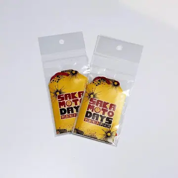 SAKAMOTODAYS 돈키호테 콜라보 아크릴 카드 부적 케이스