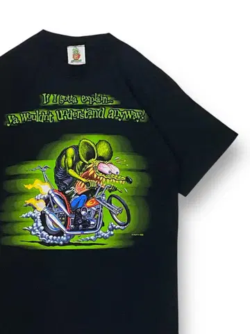 90s Rat Fink 랫 핀크 티셔츠 빈티지