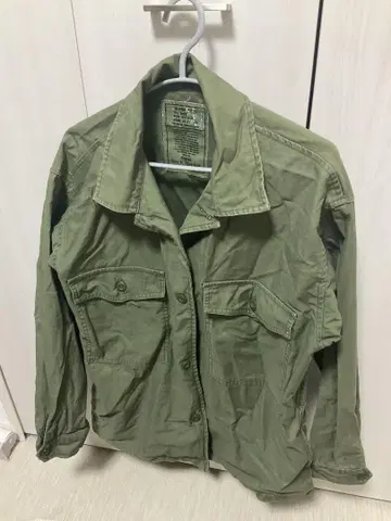 BACK NUMBER 빈티지풍 M-65 스타일 셔츠 자켓