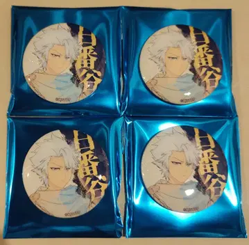 BLEACH 중국 상하이 히즈카야 토시로 캔뱃지 4개 세트