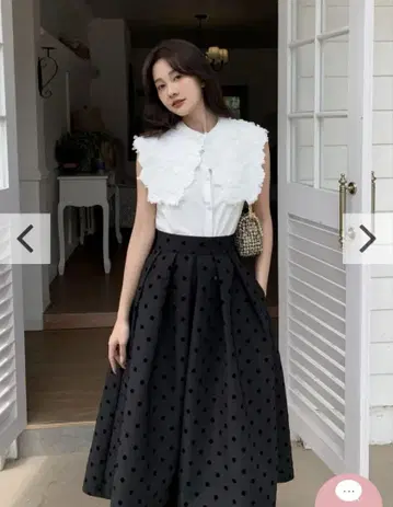 2WAY KEIRA SHIRTS 화이트 슬리브리스