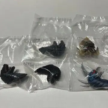 제일복권 고질라 대괴수열전 G 몬스터 헤드 마그넷 5종 세트