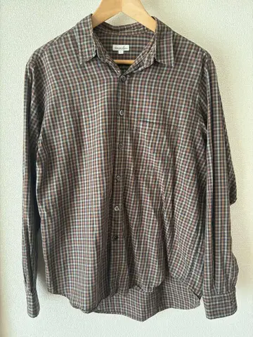 steven alan 체크 무늬 긴팔 셔츠 L