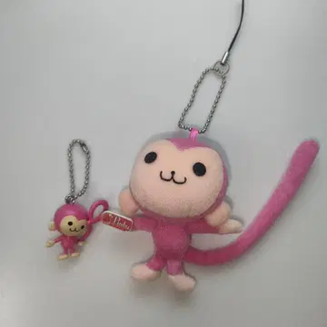 핑키 마스코트 스트랩