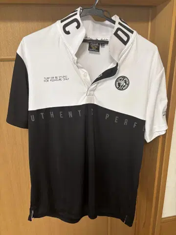 갓차 골프 피케 셔츠 화이트/블랙 XL