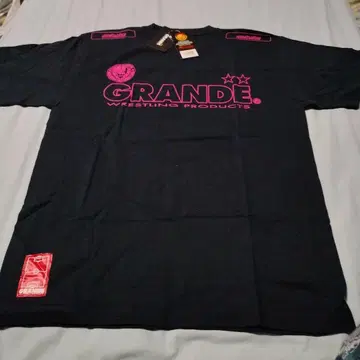 신일본 프로레슬링 GRANDE 블랙 티셔츠