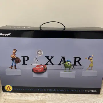픽사 제일복권 A상 픽사 캐릭터 & 픽사 로고 피규어 세트