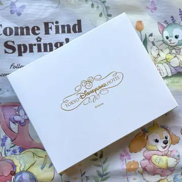 도쿄 디즈니랜드 랜드 호텔 한정판 에코백 베이지