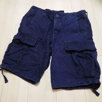 Abercrombie and Fitch 네이비 카고 숏 팬츠 31