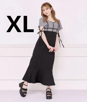 apres jour 소매 플레어 머메이드 원피스 XL