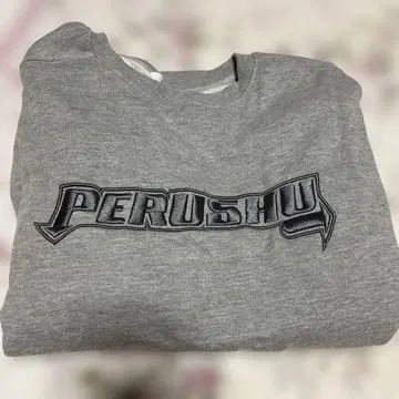 PERUSHU 그레이 트레이닝복