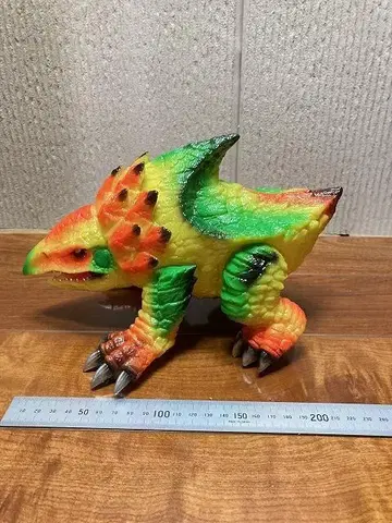 가격 협의 가능! 오리지널 괴수 소프트 비닐 레트로 파치 괴수