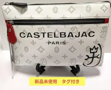 한정 1점 미사용 새상품 택 포함 CASTELBAJAC 화이트 숄더백