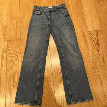 ZARA 청바지 로우라이즈 부츠 컷 데님 36