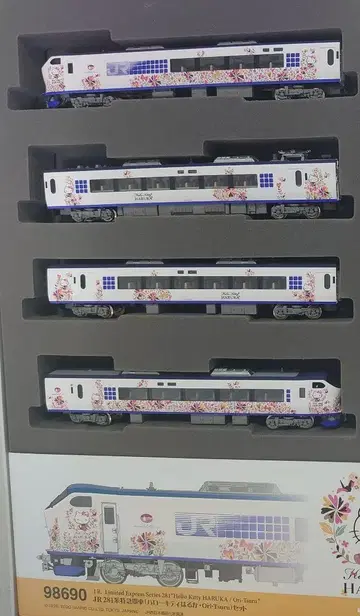 4량 JR 281계 헬로키티 하루카 오리 쓰루 98690