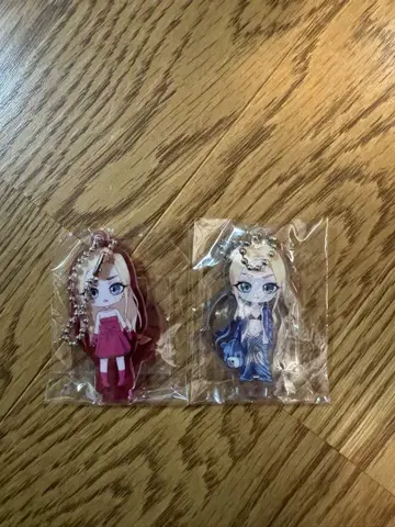 짱미나 아크릴 스탠드 & 키링 2개